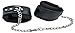 Rranybz22,Handcuffs Set Restraints Flirt Tools Leather Handcuffs