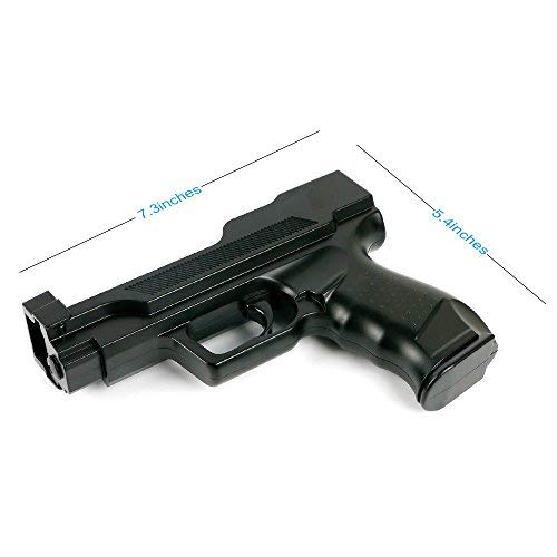 Wii Motion Plus Gun for Nintendo Wii Controller + Wii Shooting Games