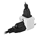 Australia Adapter by Yubi Power 2 in 1 Universal Travel Adapter with 2 Universal Outlets - Type I - 5 Pack
