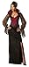 InCharacter Costumes, LLC Women's Midnight Vampiress Costume, Red/Black, X-Large