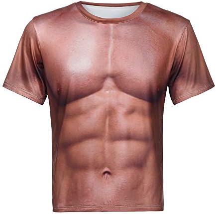 Unisex 3D Creative Galaxy Art Printed Short Sleeve Muscle T-Shirts Tees Casual Summer