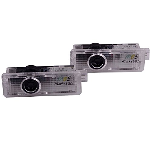 MarketBoss 2PCS Car Door Welcome Logo Shadow Projector Lights For BMW 4 series BMW mini F01 F02 F03 F04 F07 F10 F30 E60 E61 E63 E64 E65 E66 E67 E68 E70 E71 E72 E84 E83 E90 E91 E92 E93(BMW)