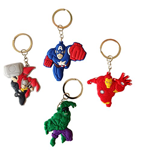 Avengers keychains 4 pcs set #3