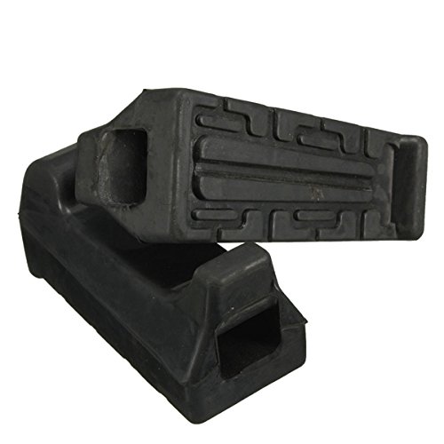 MOMOALA Alamor One Pair Front Rubber Footrest Peg compatible with Yamaha YBR 125 5VL-F7413-00