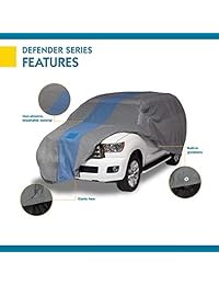 Funda protectora para SUV Duck Covers, Gris Celeste