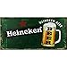 Easy Painter Heineken Beer Plate Vintage Tin Signs Craft Tin Sign Retro Metal Painting Antique Iron Poster Bar Pub Signs Wall Art Sticker 12x6inch