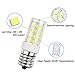 DiCUNO E17 LED Bulb, Appliance Bulbs, Microwave Oven, Stovetop Light, 4W 400lm, Daylight White 6000K, Non-dimmable 40w Halogen Equivalent Replacement, 6-Pack