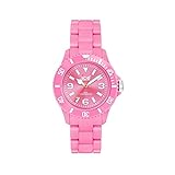 Ice Classic Solid Pink Dial Plastic Strap Ladies Watch CSPKSP10