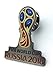 FIFA World Cup Russia 2018 Logo Pin (Silver and Color)