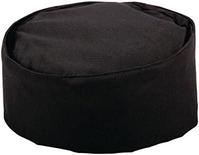 Whites Chefs Apparel a206-m – Gorro de chef, color negro
