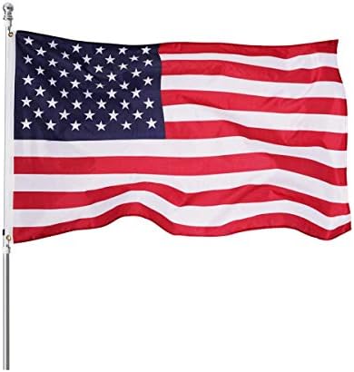Homissor American Flag Heavy Responsibility 3×5 Out of doors – US Sturdy Heavy Responsibility Nationwide USA Flags Indoor – Vivid Colour Double-Stitched Edges Brass Grommet with Brass Grommets