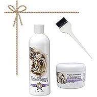 #1 All Systems Pure White Lightening Shampoo + Shazam Super Whitening Gel + Applicator Brush