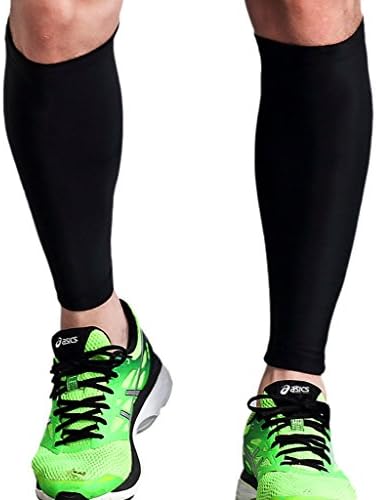 Calf Compression Sleeve - Leg Compression Socks for Shin Splint, Calf Pain Relief - Men, Women, and Runners - Calf Guard for Running, Cycling, Maternity, Travel, Nurses