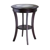 Winsome Cassie Accent Table, Cappuccino