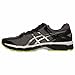 ASICS Men's Gel Kayano 22 Running Shoe, Charcoal/Silver/Lime, 11 M US