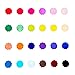 Rainbow Dual Tip Pens - 24 Unique Watercolors - Water Based Ink - Art Marker Set for Coloring, Journaling, Sketching & Calligraphy