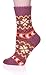 Color City Wool Socks for Women Hiking Warm Thick Cozy Boot Thermal Winter Work Soft Ladies Socks Mixed Color 05