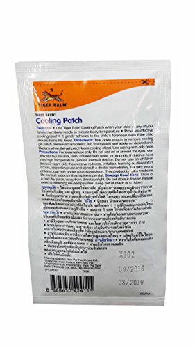 Tiger Balm Cooling Patch, For children (more than 2 years of age) and adults, A Quality Hydrogel Patch, Long lasting for 8 hours. Size : 5 x 11 cm/ sheet (6 Sheets/ 1 box) - Thumbnail 6