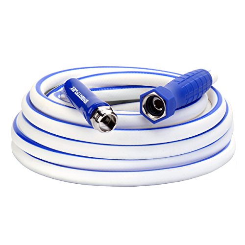 SmartFlex RV/Marine Water Hose, 1/2 in. x 25 ft., Hybrid, White - HSFRV425