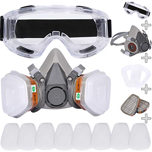 Reusable Face Cover Set For Painting,Gas, Dust, New Zealand