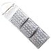 Transer Wall Mounted 3 Bags Storage Bag Over the Door Storage Pockets Wall Door Closet Hanging Storage Bag Organizer (Gray)