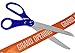 25 Inch Royal Blue Ribbon Cutting Scissors