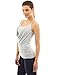 PattyBoutik Women's Halter Drape Front Twinset Top