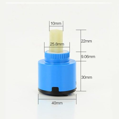 iFaucet 40mm Faucet Catridge Ceramic Catridge Faucet Accessory Hot/cold Catridge