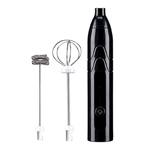 ybvyd Milchaufschäumer Elektrischer Milchaufschäumer Handschaummacher Mini Blender USB Wiederaufladbarer Kaffeeschäumer…