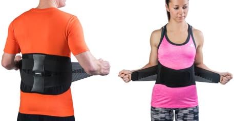 Magnii Lower Back Support Belt For Back Pain Relief with Removable Lumbar Pad