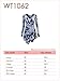 Lock and Love LL WT1062 Womens V Neck Long Sleeve Tie Dye Handkerchief Hem Tunic XL Aqua