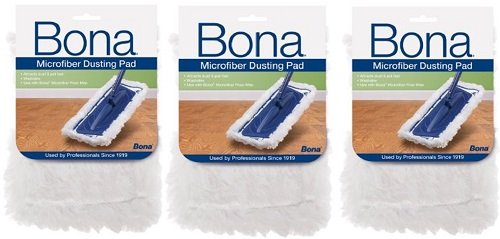 Microfiber Dusting Pads - 3 Pack