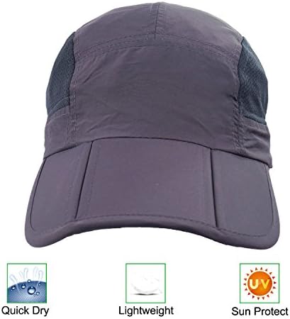 CATOP Baseball Cap,Foldable & Breathable&Lightweight Quick Dry Mesh Back Cooling Sun Hats,Sports Caps for Outdoor Activities Golf Tennis Only 2.1 oz (7colours)