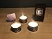 Oojra Essential Oil Scented Soy Wax Luxury Travel Candle Gift Set of 3 with Gift Box - Thai Jasmine Bamboo, Australian Eucalyptus, Japanese Cherry Blossom