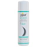 Pjur WOMAN Nude Water-Based Condom Safe Personal Lubricant, 3.4 Fluid Ounce / 100 Milliliter