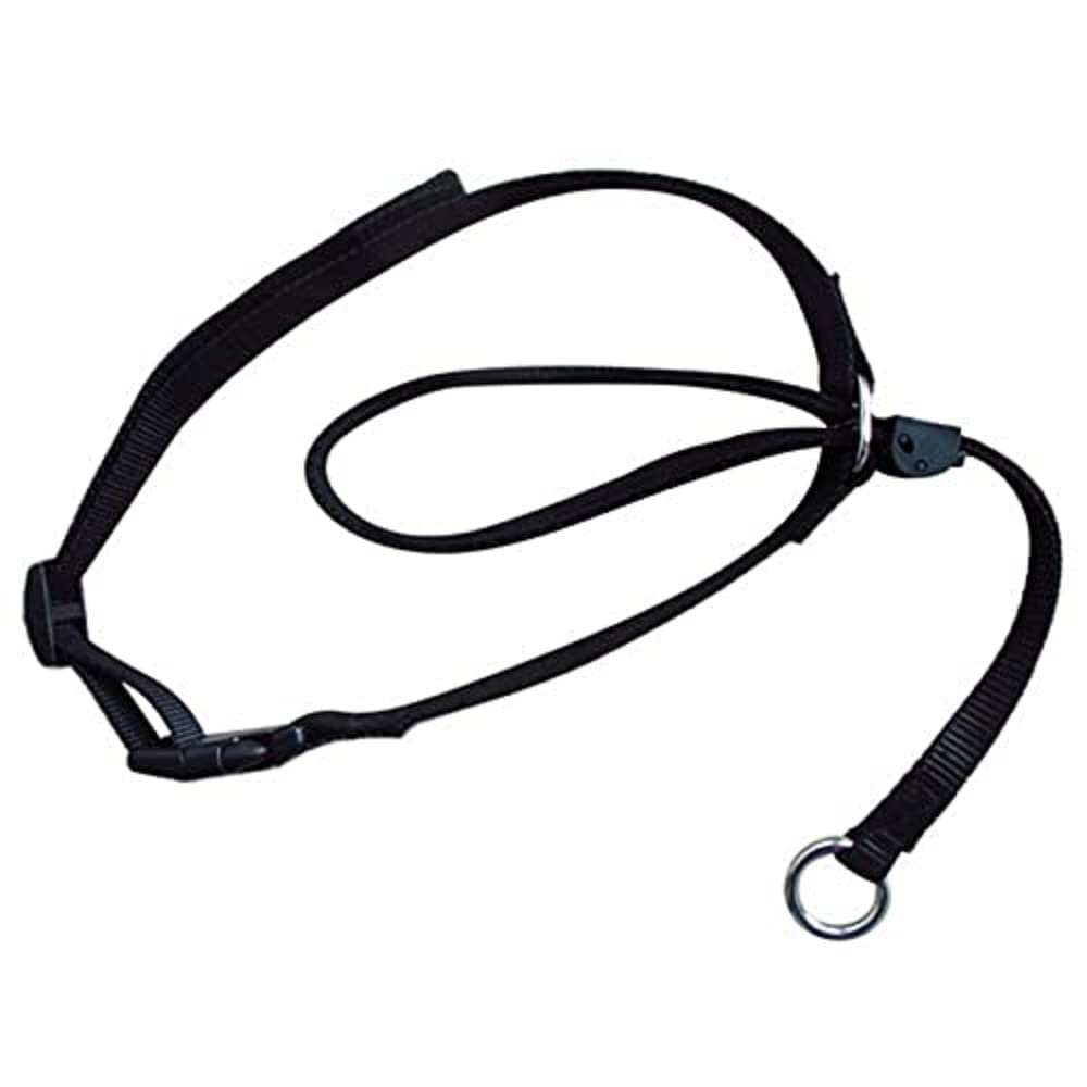 Boolavard Dog Collars & Leashes Pet Head Collar Gentle Control Leash Leader Stop Pulling Training Tool No-Pull Painless (Small, Black)
