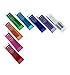 Uni Mechanical Pencil Leads Nano Dia 0.5mm, 8 Colors, 20 leads 8-packs (Total 160 Leads) MIYABI stationery store original gift package.(uni05-8color)