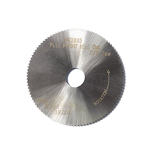 5pcs 2 inch/50x10x 0.8mm, 100 Teeth High speed steel circular saw blade for mini cut off saw #42307 #42805 - Thumbnail 5