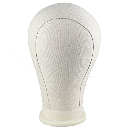image for Dreambeauty Water Repellant Canvas Wig Head for Wig Making Styling and