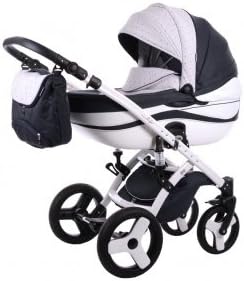 Moonlight Jaquard (Brown grey) aluminum lightweight frame and a large, spacious bassinet with a streamlined design. Comfortable, large adjustable seat ensures comfortable walking