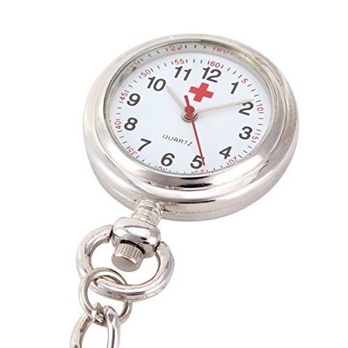 Nurses Fob Watch,SEARCHALL Nurse Watches Lapel Pin Watch 24hr Military