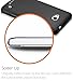 Microsoft Lumia 640 Case - Fosmon [DURA FROST] Smooth Durable & Flexible SLIM-Fit Cover for Microsoft Lumia 640 (Black)