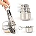 2lb Depot Measuring Cups for Baking or Cooking - 7 Piece Set with Engraved Measurement in US Metrics - Premium 18/8 Stainless Steel Metal - Stackable and Nesting Design for Dry and Liquid Ingredients