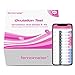 50 x Ovulation Test Strips Kit, Highly Sensitive and Accurate Results, Smart App (iOS & Android) Save All Test Results (3.5mm Width) by Femometer