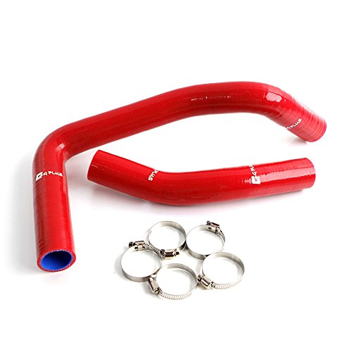 Silicone Hose For Toyota Corolla Levin Ae86 Sr-5/gt-s 4a-geu/4agec 83-87 Red