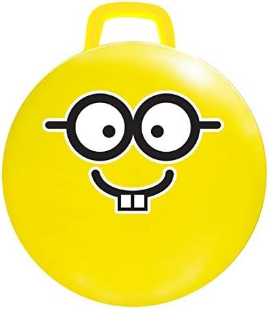 18-inch Yellow Emoji Jumping Ball #Nerd