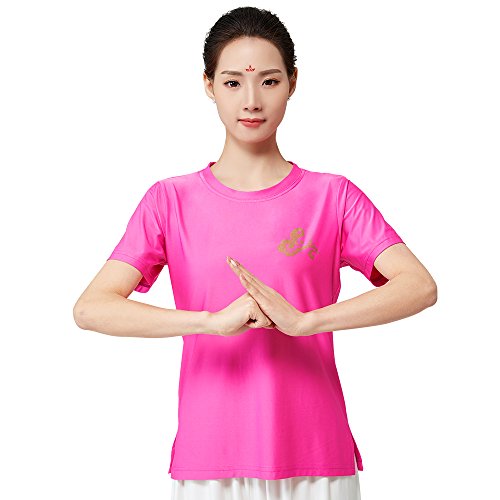 Shan Ren Sports Traditional tai chi xiangyun Pattern tai chi Shirt Martial Arts T-Shirt tai chi Culture Shirt Good Gifts for Men and Women Alike