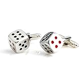 Salutto Man's Dice Cufflinks with Gift Box