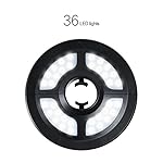 Patio Umbrella Light, Gerun Cordless 36 LED 2 Modes Umbrella Light, 15,000 lux Max Umbrella Pole Light for Camping Tents or Outdoor Use with USB Cable, 3 x AA Battery Operated