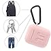 Airpods Case, [Airpods Accessories Set][Airpods Ear Hook][Airpods Watch Band Holder][Airpods Keychain][Airpods Strap][Silicone Cover] Best Kit [XCITING] for Apple AirPods Charging (Pink Kit)